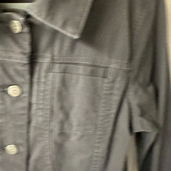 Patagonia Women's Black Jean Jacket with Button Front - Picture 5 of 9